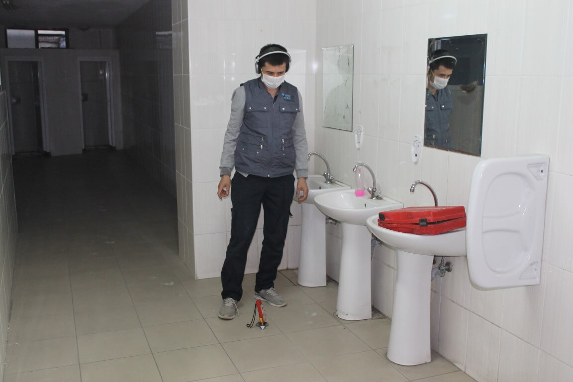 Cihazla Su Sızıntı Tespiti